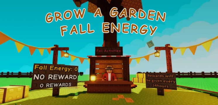 grow a garden Fall Energy and Rewards